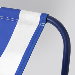 STRANDÖN - Folding stool, blue