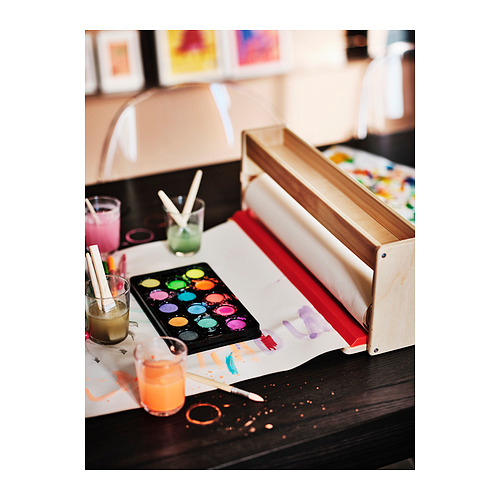 MÅLA watercolour box with 14 colours
