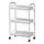 HORNAVAN - troli, putih, 26x48x77 cm | IKEA Indonesia - PE325984_S1