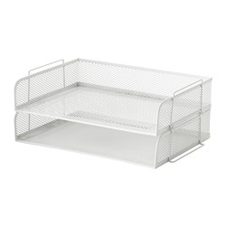 DRÖNJÖNS - Letter tray, white
