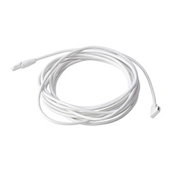 VÅGDAL - Kabel sambungan, putih, 3.5 m