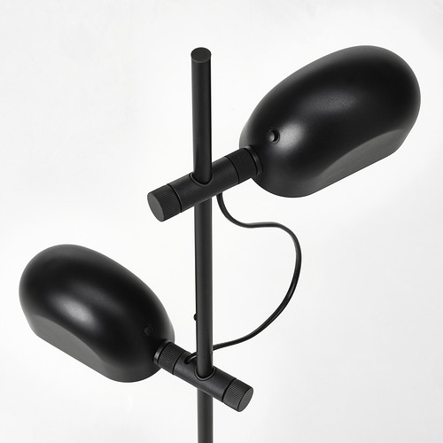 FOLKBÅT lampu lantai dengan 2 titik