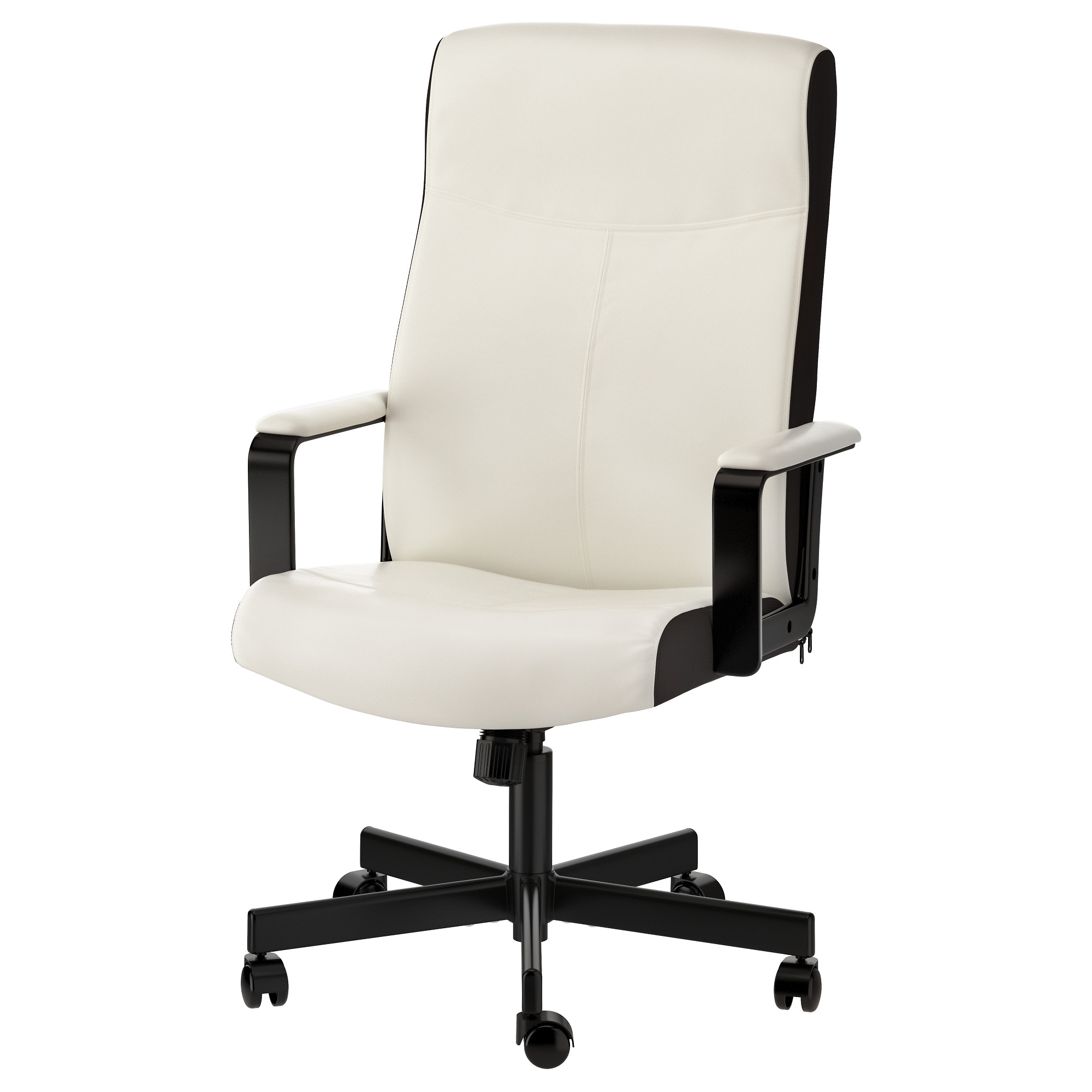 MILLBERGET swivel chair, Kimstad white | IKEA Indonesia