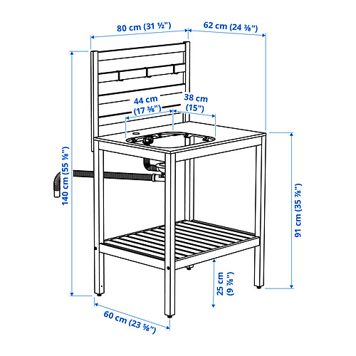 NÄMMARÖ Measurement Illustration