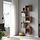 EKET - wall-mounted storage combination, walnut effect, 70x25x175 cm | IKEA Indonesia - PE892772_S1