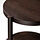 LISTERBY - meja samping, cokelat tua veneer kayu beech, 50 cm | IKEA Indonesia - PE892782_S1