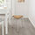 JUTEBODA - stool, natural/white | IKEA Indonesia - PE929370_S1