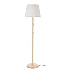 KINNAHULT - Floor lamp, ash/white, 150 cm
