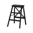 BEKVÄM - Step stool, black, 63 cm