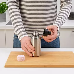 FASTSATT - Tutup botol minum, hitam