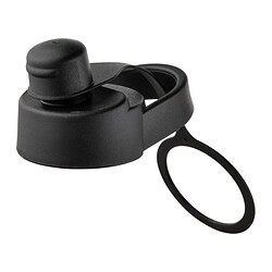 FASTSATT - Tutup botol minum, hitam