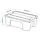 SAMLA - kotak dengan penutup, transparan, 39x28x14 cm/11 l | IKEA Indonesia - PE854867_S1