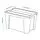 SAMLA - box with lid, transparent, 57x39x28 cm/45 l | IKEA Indonesia - PE854869_S1