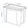 SAMLA - kotak dengan penutup, transparan, 57x39x42 cm/65 l | IKEA Indonesia - PE854870_S1