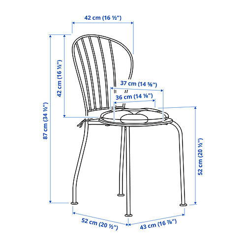 LÄCKÖ Measurement Illustration