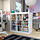 TROFAST storage combination with shelves