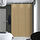 PAX/STORKLINTA - wardrobe combination, grey-beige/oak effect, 150x60x236 cm | IKEA Indonesia - PE959132_S1