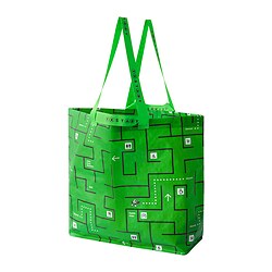 GÖTEHULT - Tas carrier, berpola, 45x18x45 cmx36 l