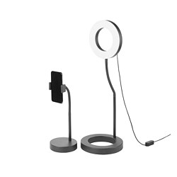LÅNESPELARE - Lampu cincin dengan dudukan ponsel