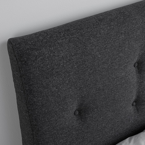 IDANÄS upholstered ottoman bed