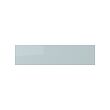 KALLARP - Drawer front, high-gloss light grey-blue, 40x10 cm