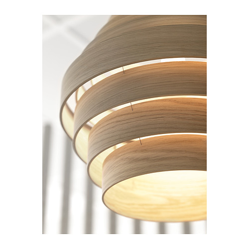 DYKARKLOCKA pendant lamp shade