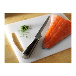 LEGITIM - Chopping board, white, 34x24 cm