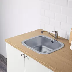 KNOXHULT - Kabinet dasar dg pintu dan laci, putih, 120 cm