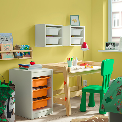 TROFAST storage combination with boxes