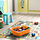 TROFAST - storage combination with boxes, white/light orange, 46x30x95 cm | IKEA Indonesia - PE959268_S1