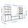TONSTAD - kombinasi penyimpanan TV, putih pudar/kaca bening, 377x47x201 cm | IKEA Indonesia - PE959294_S1