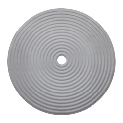 DOPPA - Shower mat, dark grey, 46 cm
