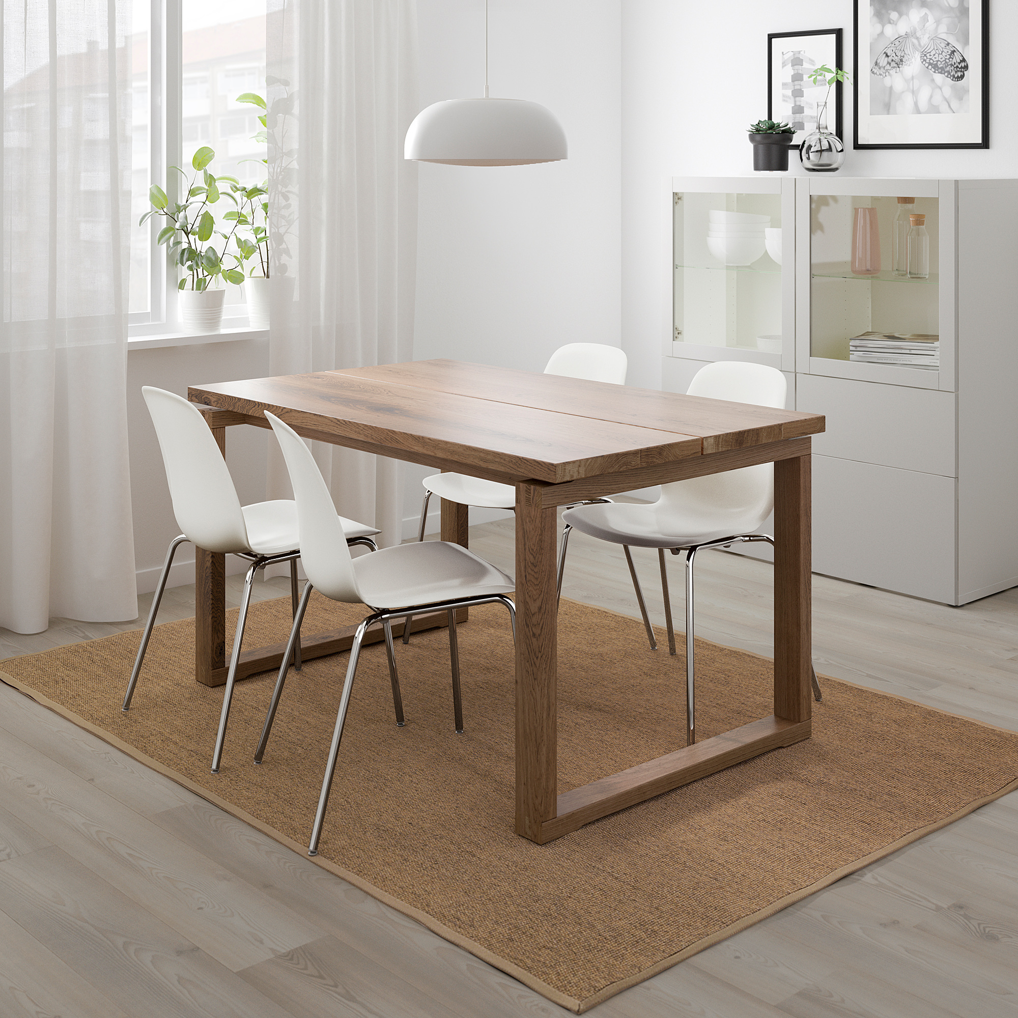 LEIFARNE MRBYLNGA Table And 4 Chairs