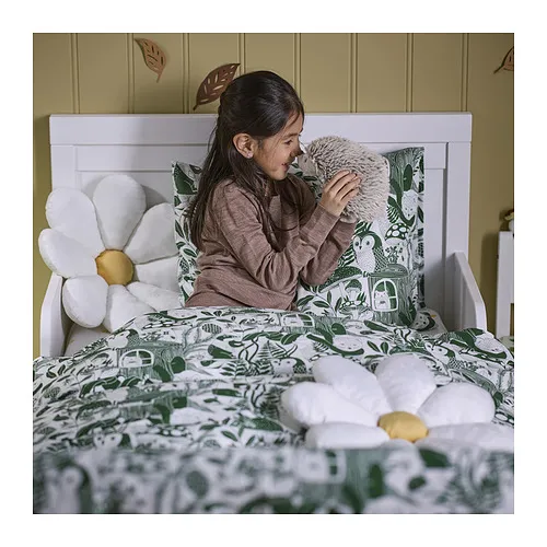 SKOGSDUVA sarung duvet dan sarung bantal