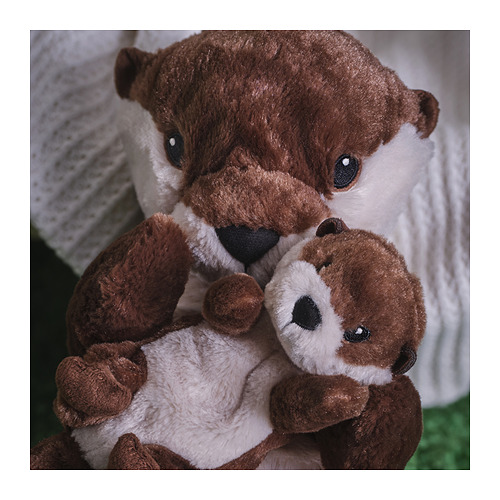 SKOGSDUVA boneka, set isi 2