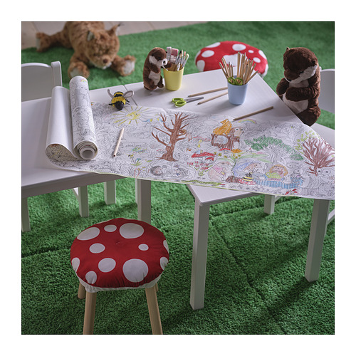 SKOGSDUVA colouring paper roll, enchanted forest, 10 m IKEA Indonesia