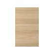 ENHET - Front for dishwasher, oak effect, 45x75 cm