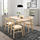 RÖNNINGE/LISABO - meja dan 4 kursi, veneer kayu ash/kayu birch, 140x78 cm | IKEA Indonesia - PE724141_S1
