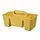 STACKSTOD - pengatur meja kerja, kuning, 32x18x16 cm | IKEA Indonesia - PE929685_S1