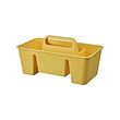 STACKSTOD - Desk organiser, yellow, 32x18x16 cm
