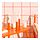 TUVKORNELL - candle holder, set of 3, orange | IKEA Indonesia - PH194872_S1