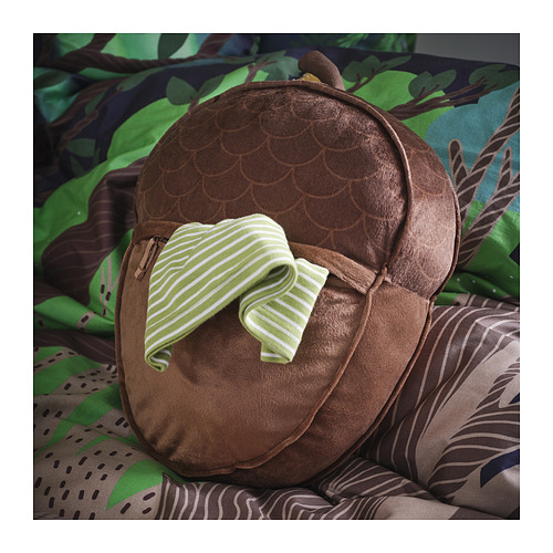 SKOGSDUVA bantal dengan saku