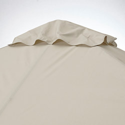 HIMMELSÖ - Gazebo, abu-abu tua/abu-abu krem, 300x300 cm
