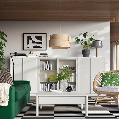 TONSTAD storage combination w sliding doors