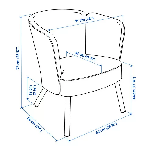 HERRÅKRA Measurement Illustration