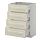 METOD/MAXIMERA - base cab 4 frnts/4 drawers, white/Bodbyn off-white, 60x37x80 cm | IKEA Indonesia - PE411345_S1