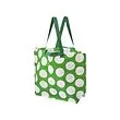SÄCKKÄRRA - Carrier bag, white/green, 18x45x45 cm/36 l