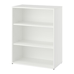 LASTARE - Shelving combination, white, 80x42x100 cm