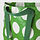 SÄCKKÄRRA - carrier bag, white/green, 18x45x45 cm/36 l | IKEA Indonesia - PE959818_S1