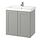 TVÄLLEN/ENHET - wash-stnd w doors/wash-basin/tap, grey/grey frame, 64x43x65 cm | IKEA Indonesia - PE929878_S1